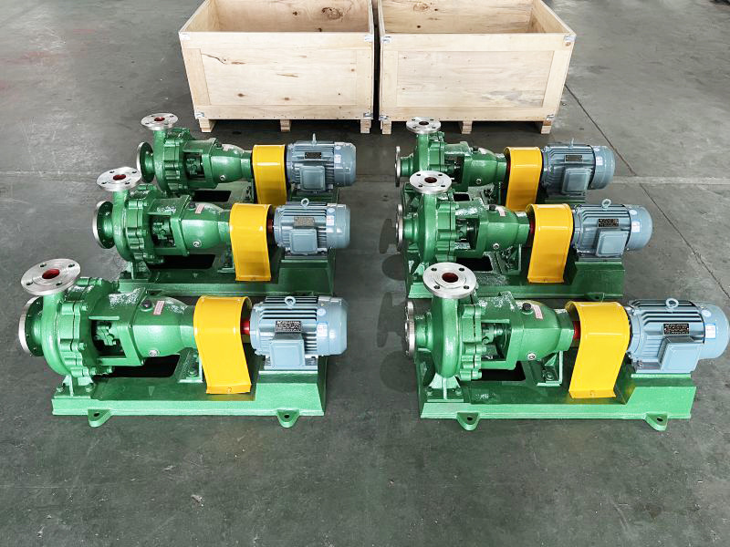 IH stainless steel centrifugal pump export project