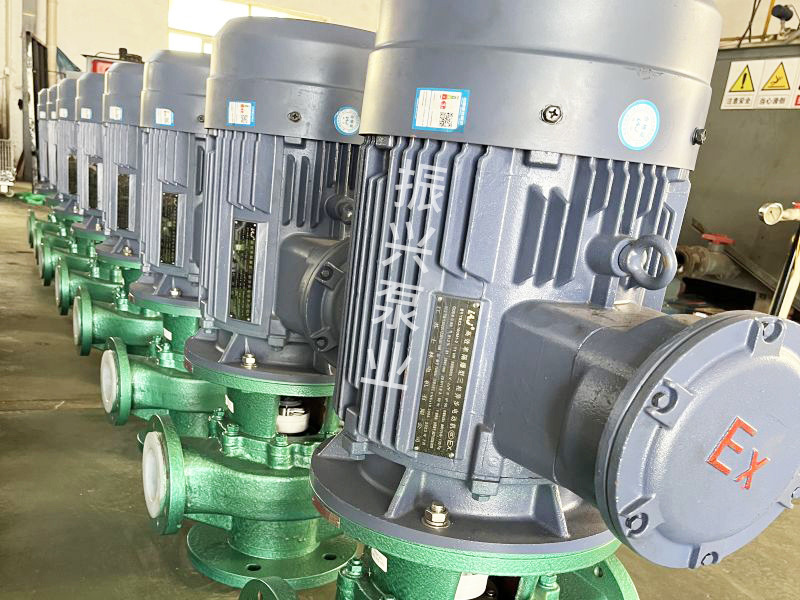 GF襯氟管道泵甯夏項目