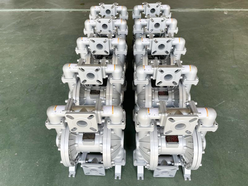 Pneumatic diaphragm pump export project